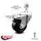 Service Caster 3 Inch Phenolic Swivel 1/2 Inch Threaded Stem Caster with Total Lock Brake SCC SCC-TSTTL20S314-PHS-121315 - alternate 5